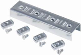 Four Hole Splice Clevis, Steel, 7.24 Inch Length, 1.68 Inch Width, 0.71 lb
