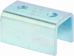 Two Hole Splice Clevis, Steel, 1.62 Inch Height, 3.5 Inch Length, 2.12 Inch Width