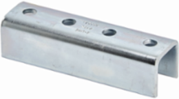 Four Hole Splice Clevis, Steel, 1.62 Inch Height, 7.24 Inch Length, 2.12 Inch Width