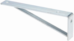 Bracket Strut Fitting 4 Inch Height 12 Inch Length Steel Electro-plated 1080 Lbs Capacity