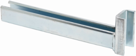 Clevis Bracket, Steel, 3.5 Inch Height, 12 Inch Length, DURA GREEN, 800 lbs Capacity