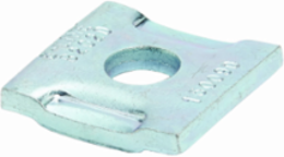 No Twist Square Washer, 1.62 Inch x 1.62 Inch x 1.62 Inch, Steel, 3/8 Inch Bolt