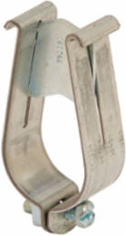 B2071SS6(1/2RGD) - Eaton B-Line series strut pipe clamps and accessories, 1.75" height,, 300 lbs, Steel