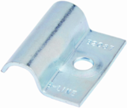 Tubing Clamp, Steel, 0.62 Inch Height, 0.87 Inch Length, 1.62 Inch Width