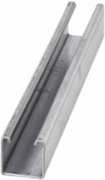 Aluminum Strut Channel 1.62 Inch Height, 120 Inch Length, 12 Gauge