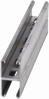 Steel Strut Channel 1.62 Inch Height, 120 Inch Length, 12 Gauge