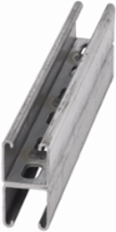 Steel Strut Channel 1.62 Inch Height, 120 Inch Length, 12 Gauge