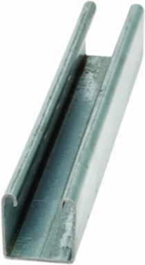DURA GREEN Steel Strut Channel 1.62 Inch Height, 240 Inch Length, 14 Gauge
