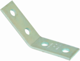 Stainless Steel Strut Fitting, 2.70 Inch Height, 6.03 Inch Length, 1/4 Inch Gauge