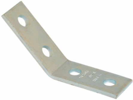 Steel Strut Fitting 6.03 Inch Length, 2.70 Inch Height, 1/4 Inch Thickness