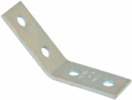 Steel Strut Fitting 6.03 Inch Length, 2.70 Inch Height, 1/4 Inch Thickness