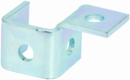 Steel Right Hand Four Hole Corner Wing Fitting, 2.06 Inch Height, 3.81 Inch Length, DURA GREEN