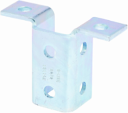 Eight Hole Double Wing Fitting, 3.93 Inch Height, 5.43 Inch Length, Steel, Hot-Dipped Galvanized