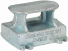 Malleable Iron Insert Plain UL Listed 3-1/4 Inch x 3-3/8 Inch x 2-1/4 Inch