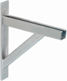 Stainless Steel Light Duty Welded Bracket 24 Inch x 27 Inch, 600 Lb Load Capacity
