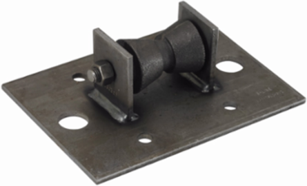 Steel Roller Stand Pipe Roller, 24 Inch Max Pipe Size, 6100 lbs Load Capacity, 47.1 lb Weight