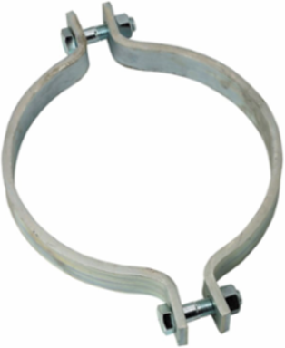 Standard Pipe Clamp 9.75 Inch Height, 12 Inch Length, Steel, 15.43 lb