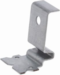 Heavy Duty Spot Insert End Cap for Curtain Wall, 2500 lbs Load Capacity, Steel