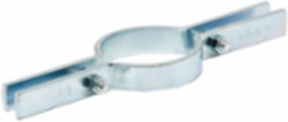 Eaton B-Line series conduit/pipe clamps, standard riser clamp, steel, zinc, 30" pipe size