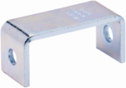 Two Hole Clevis Strut Fitting, 1.62 Inch Height, 4 Inch Length, 1.87 Inch Width, Steel