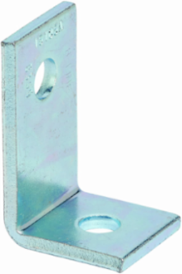 Two Hole Corner Angle, 1.62 Inch Width, 1.87 Inch Height, Steel, DURA GREEN Finish