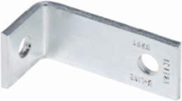 Two Hole Corner Angle, 4 in; 1.62 in; Steel; DURA GREEN