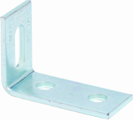 Adjustable Corner Angle Fitting, 2 Inch Height, 2.62 Inch Length, Steel, DURA GREEN