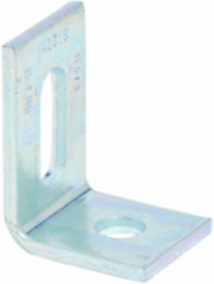 Two Hole Adjustable Corner Angle Fitting, 2 Inch Height, 2.62 Inch Length, Steel