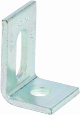 Two Hole Adjustable Corner Angle, Steel, 1.62 Inch x 2.62 Inch, DURA GREEN