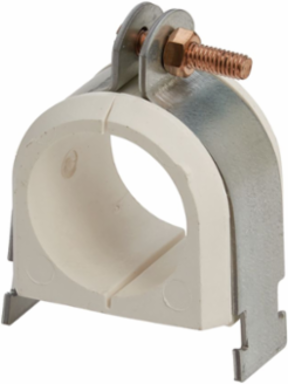 Eaton B-Line series Insulclamp cable clamp, 2.12" H x 1.5" D, Steel