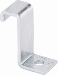 Channel Hanger Bracket for B22, 1.62 Inch Height, 1.62 Inch Width, Steel, 11 Gauge