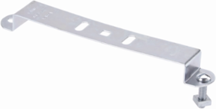 Fluorescent Fixture Hanger, Steel, 2.12 Inch Height, 1.62 Inch Width, 18 Gauge