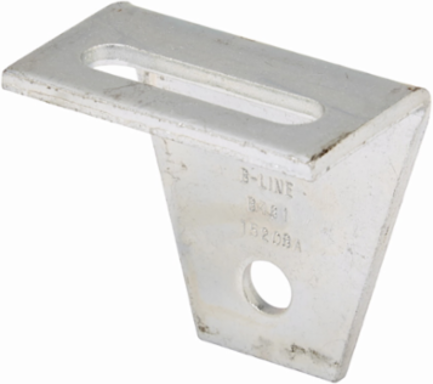Two Hole Adjustable Corner Angle, 1.62 Inch Width, 3.5 Inch Height, Steel, DURA GREEN Finish