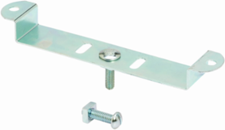 Fluorescent Fixture Hanger, 1.75 Inch Height, 1.62 Inch Length, Steel, 18 Gauge