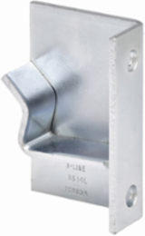 Reel Rack Support for 2 Inch Pipe, Electro-plated Steel, 5.37 Inch Height