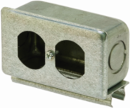 Outlet Box, Steel, 2.12 Inch Height, 4.06 Inch Length, 1.62 Inch Width, 0.98 lb