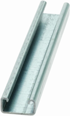 Strut Channel, 120 Inch Length, 1.62 Inch Width, 0.81 Inch Height, Steel, 12 Gauge