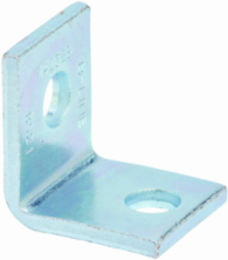 Two Hole Bus Duct Angle, 1.87 Inch Height, 2 Inch Length, 1.62 Inch Width, Steel