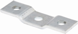 Three Hole Offset Plate Connection, 1.62 Inch Height, 5.31 Inch Length, Steel