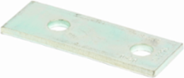 Two Hole Splice Plate, Steel, 1-5/8 Inch Height, 4-5/8 Inch Length, 1-5/8 Inch Width
