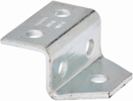Five Hole Gussetted Z-Support Steel 3.5 Inch Length 1.62 Inch Width 1.62 Inch Height