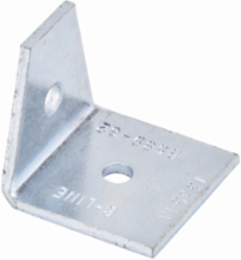 Two Hole 90 Adapter Angle, Steel, 1.53 Inch Height, 1.62 Inch Length, DURA GREEN