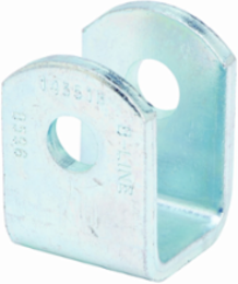 Three Hole Swivel Clevis, Steel, 2.25 Inch Height, 1.62 Inch Length, Electro-plated Finish