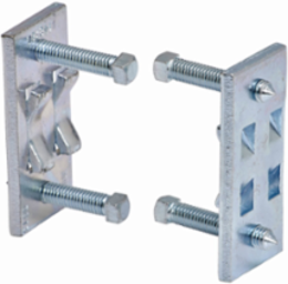 Column Support 800 lb Load Capacity, Steel, 1.625 Inch Width, 3.5 Inch Length