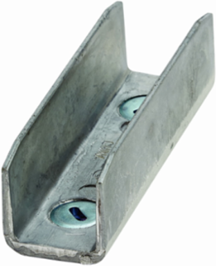Straight Strut Joiner, Steel, 1.62 Inch Width, UL Listed, Includes 2 Cam Screws