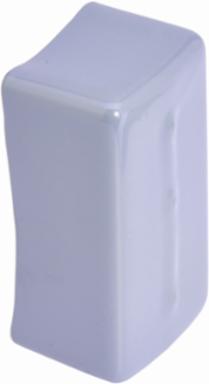 Plastic End Cap for B22 and B11, Steel, 1.62 Inch Height, 1.25 Inch Length, Gray