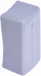 Plastic End Cap for B22 and B11, Steel, 1.62 Inch Height, 1.25 Inch Length, Gray