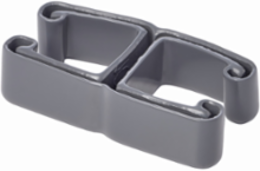 Profile End Cap Steel Gray 1.6245 Inch x 0.75 Inch 6.9 lbs