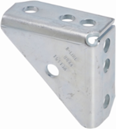 Universal Shelf Bracket, 4 Inch Height, 4 Inch Length, 1.78 Inch Width, Steel Construction