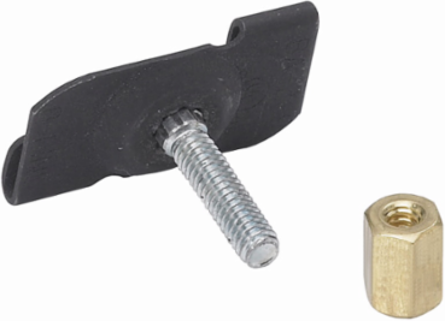 Acoustical Tee Fasteners 1 Inch Height, 0.94 Inch Twist, 25 lbs Load Capacity
